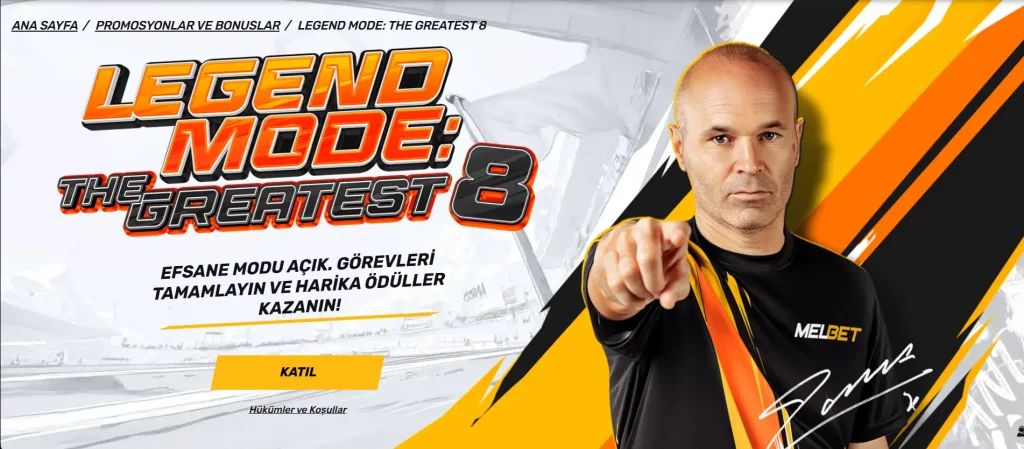 MelBet Legend Mode promosyonu