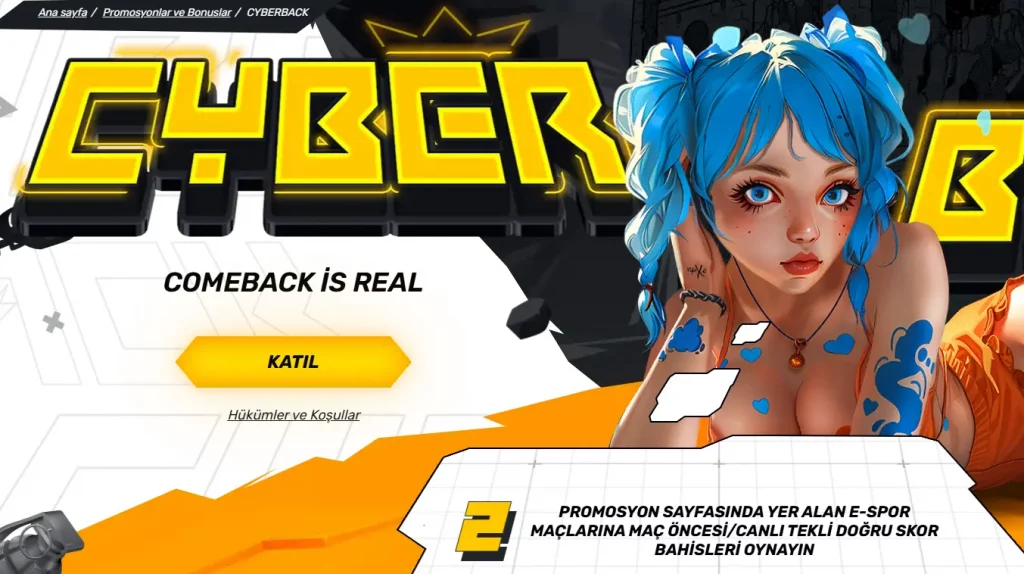 Melbet CyberBack bonusu