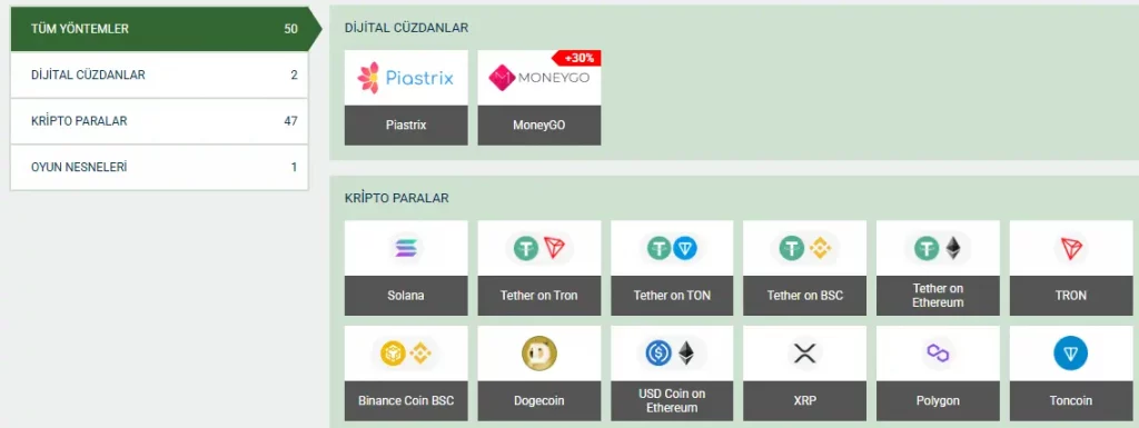 MelBet bakiye yükleme yöntemleri