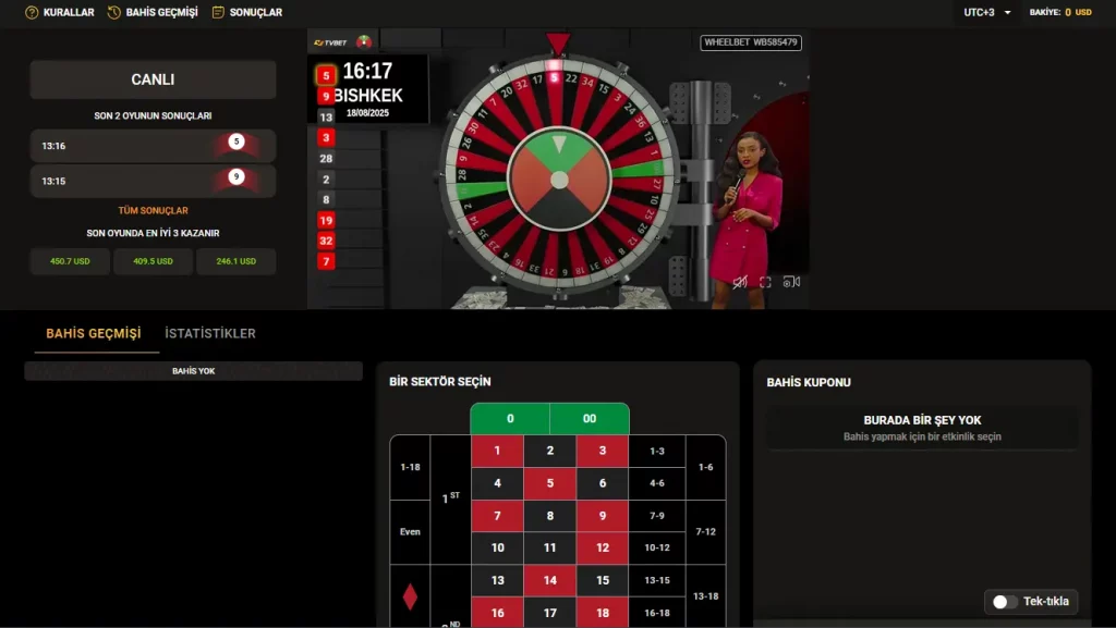 MelBet canlı oyun şovları