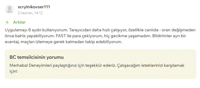 Melbet mobil uygulama yorumu