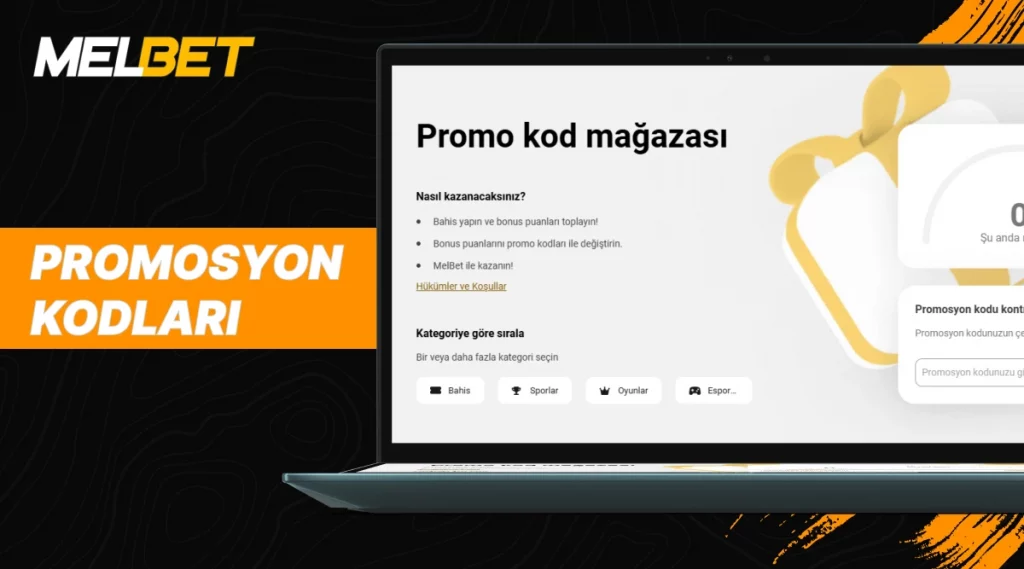Melbet promosyon kodları