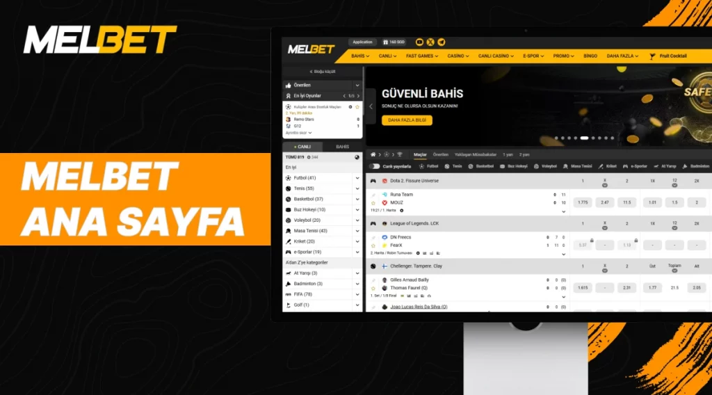 Melbet ana sayfa – canlı bahis ve casino